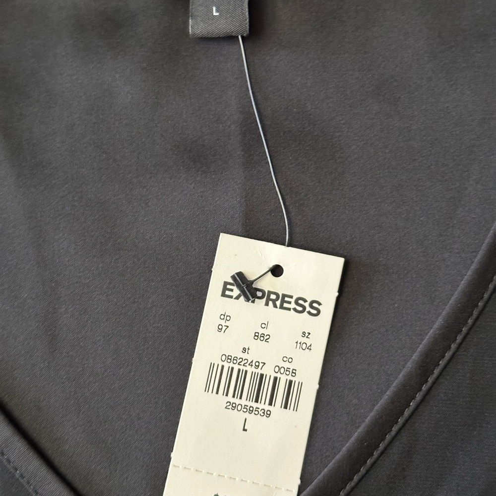 Express black V-Neck Blouse